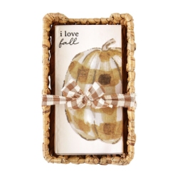 Paper Pumpkin Napkin Set